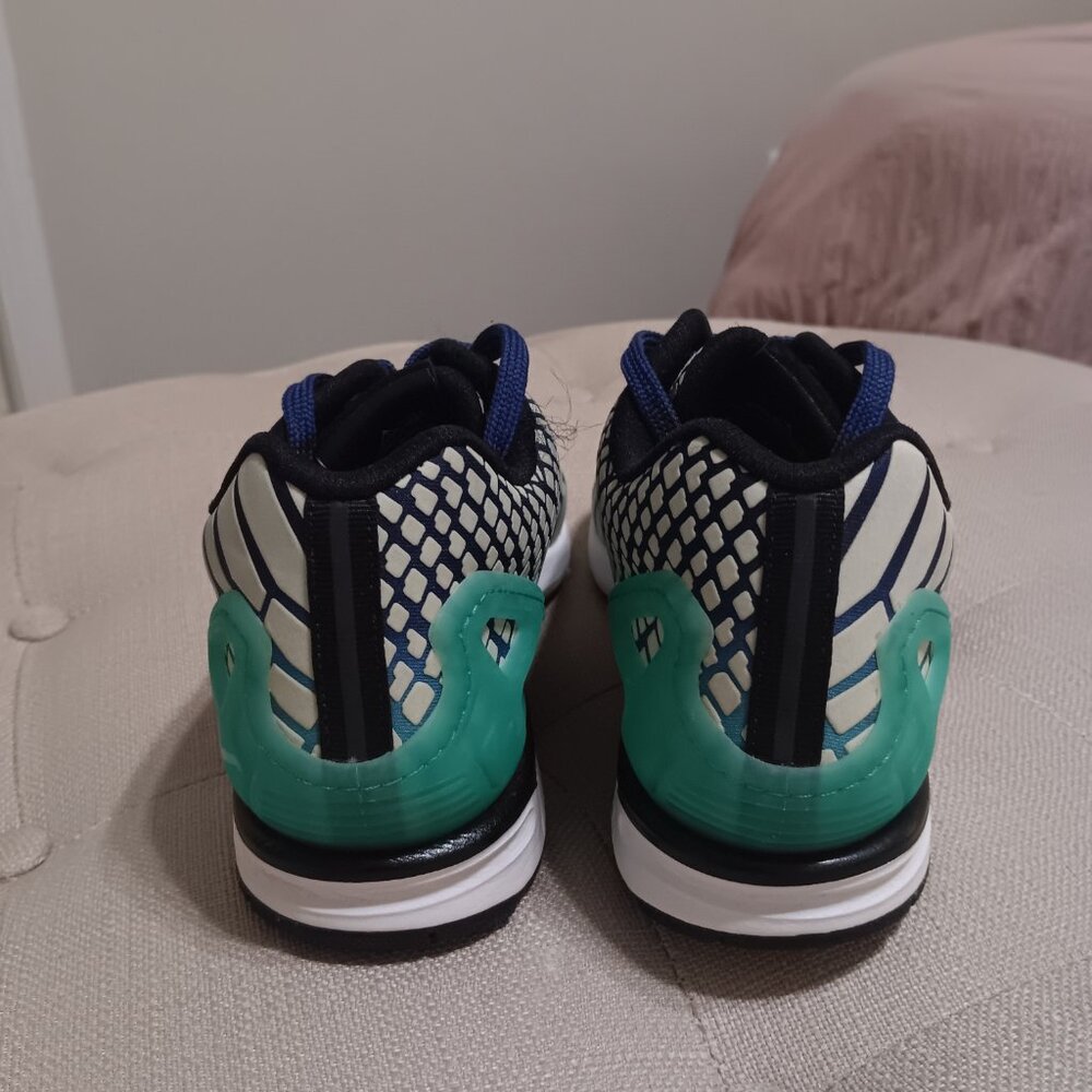 Adidas Originals Zx flux xeno glow in the dark 3M reflective sneakers - Picture 4 of 6
